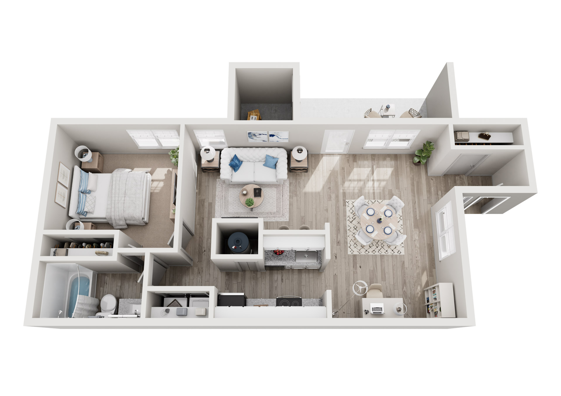 Sloan wood layout