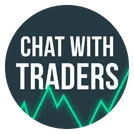 Chat with traders Podcast Company Logo where Trent Klarenbach is featured