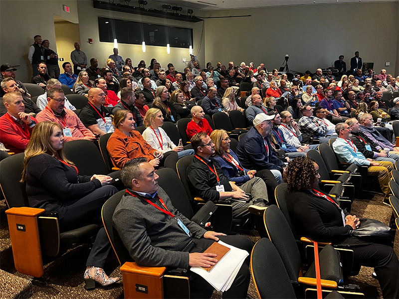 City BBQ Leadership Conference Crowd