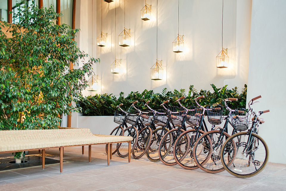 Fresh fruit and pastries at The Scott