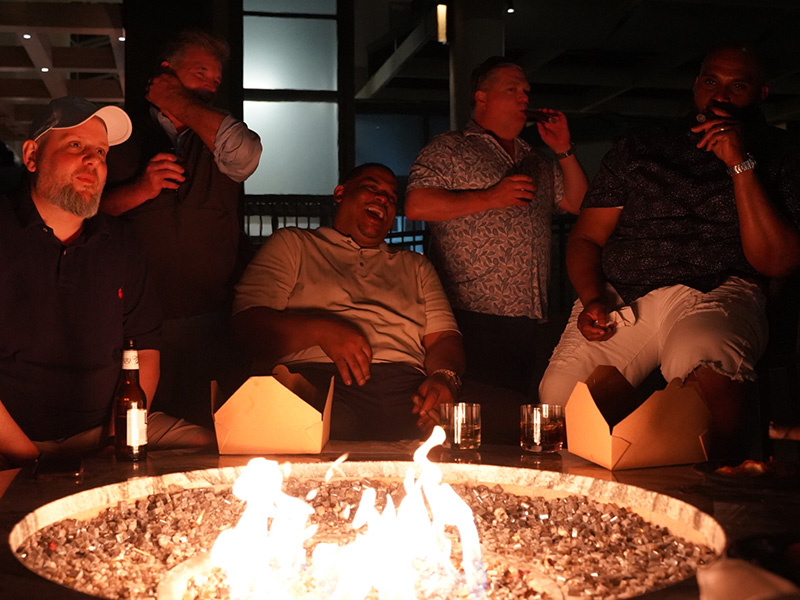 Time to connect with friends