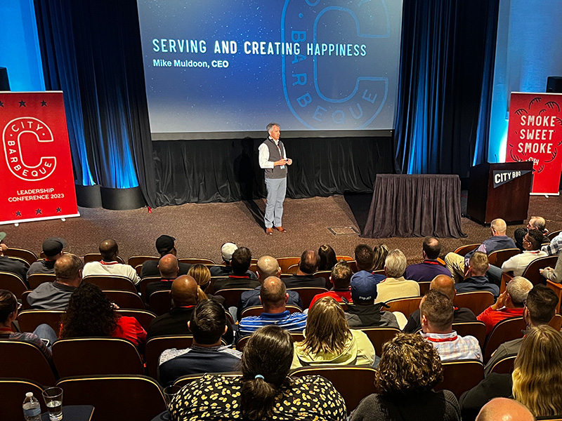 City BBQ CEO Mike Muldoon