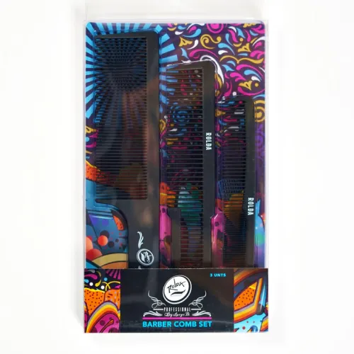 Barber Hair Styling Comb Kit 3 Pack | Select Options
