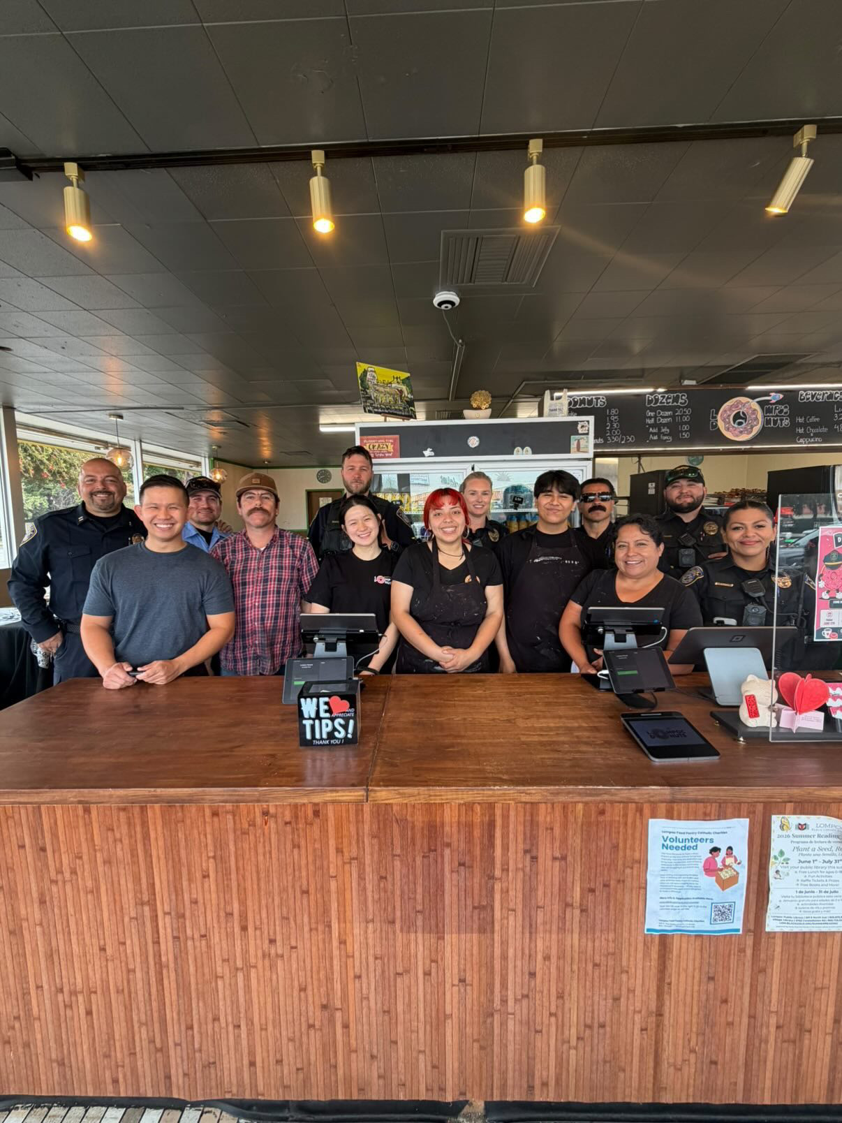 lompoc donuts team