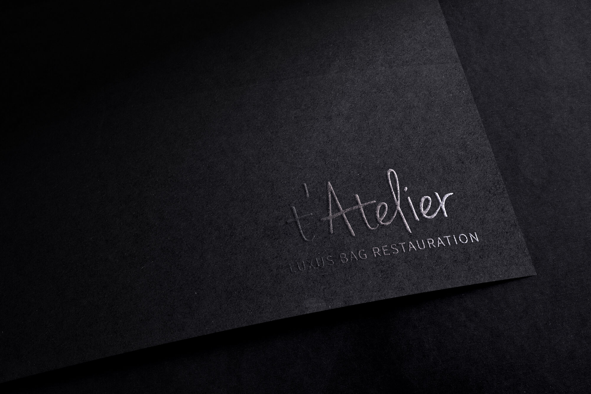 t'atelier – Branding für Taschenreparatur-Service