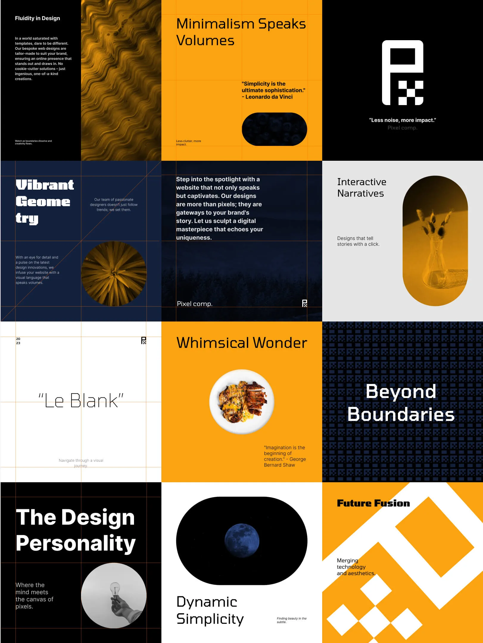 Pixel Design slideshow