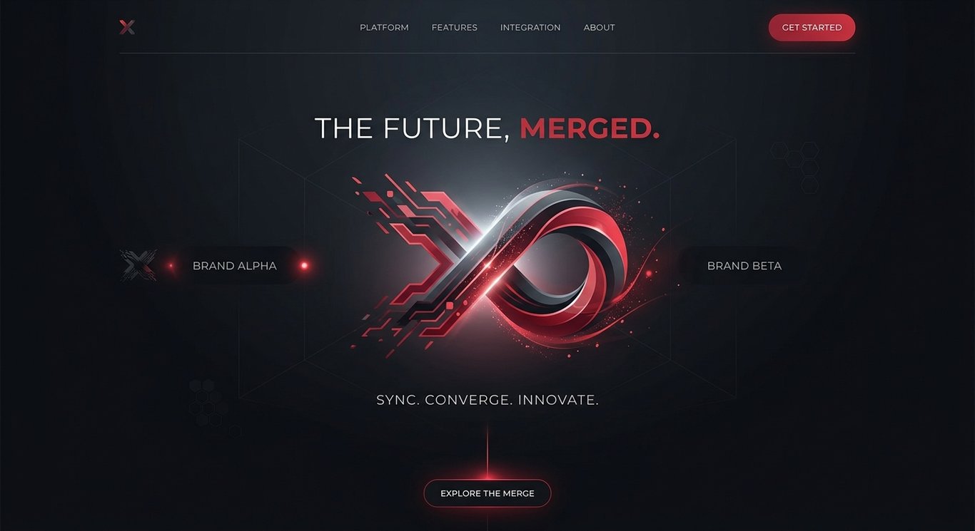 What is a co-branded landing page