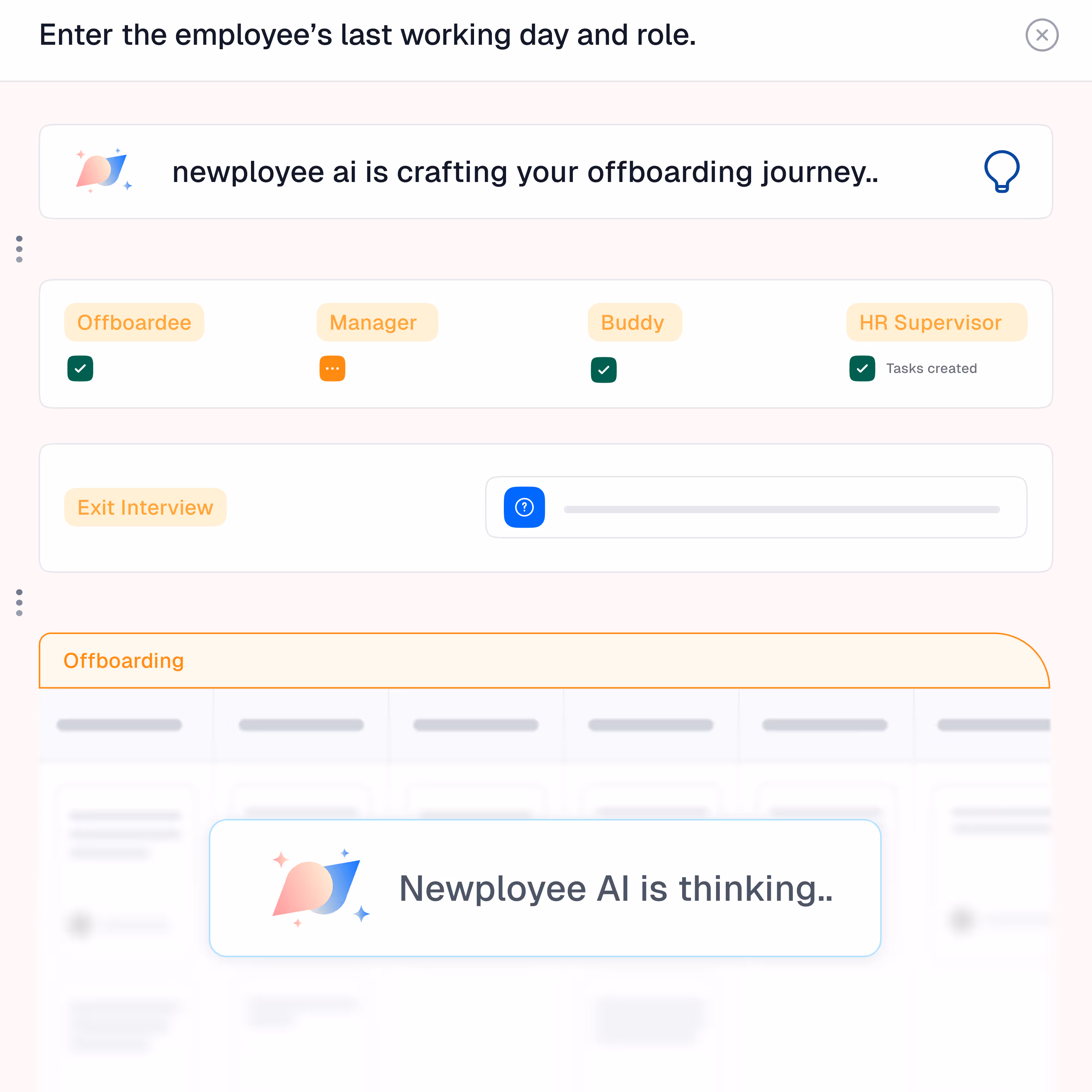 Newployee Ai for Employee Offboarding