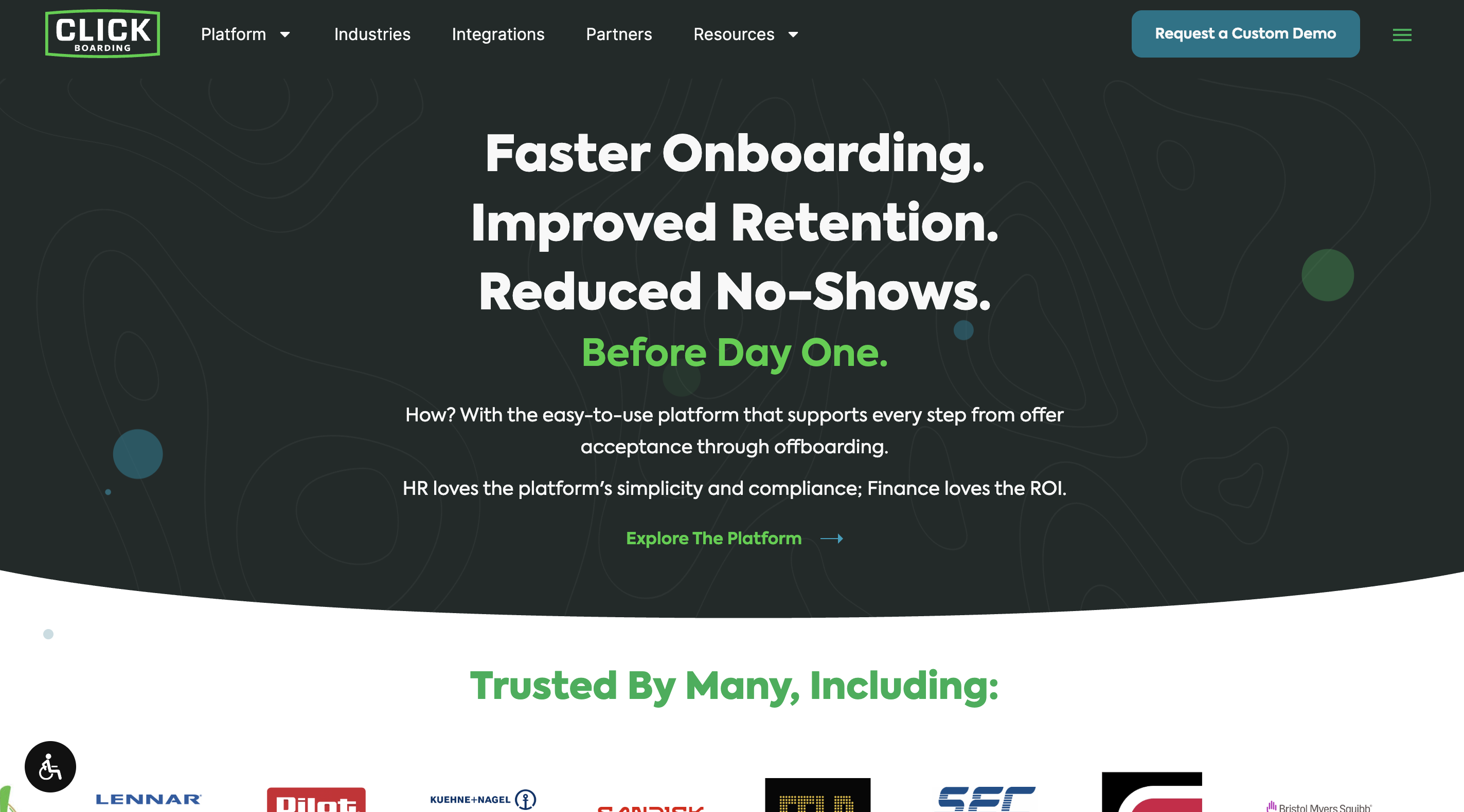 Click Boarding Website