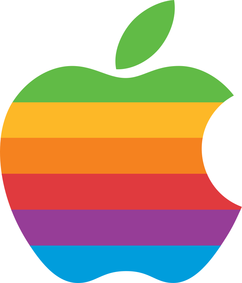 Vintage Apple logo