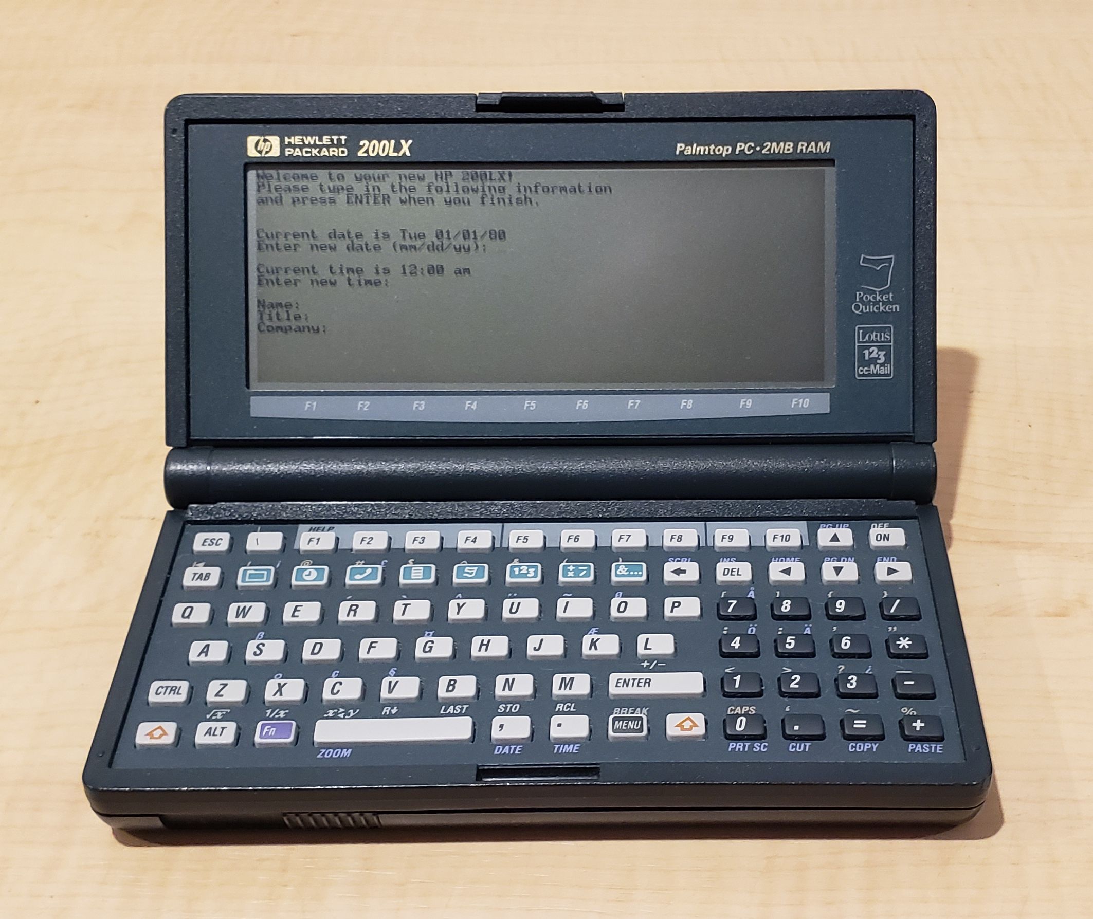 200LX  2MB (DOS based)