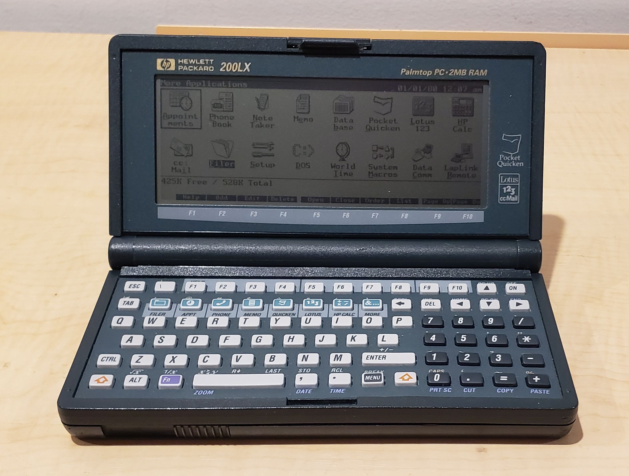 200LX  2MB (DOS based)