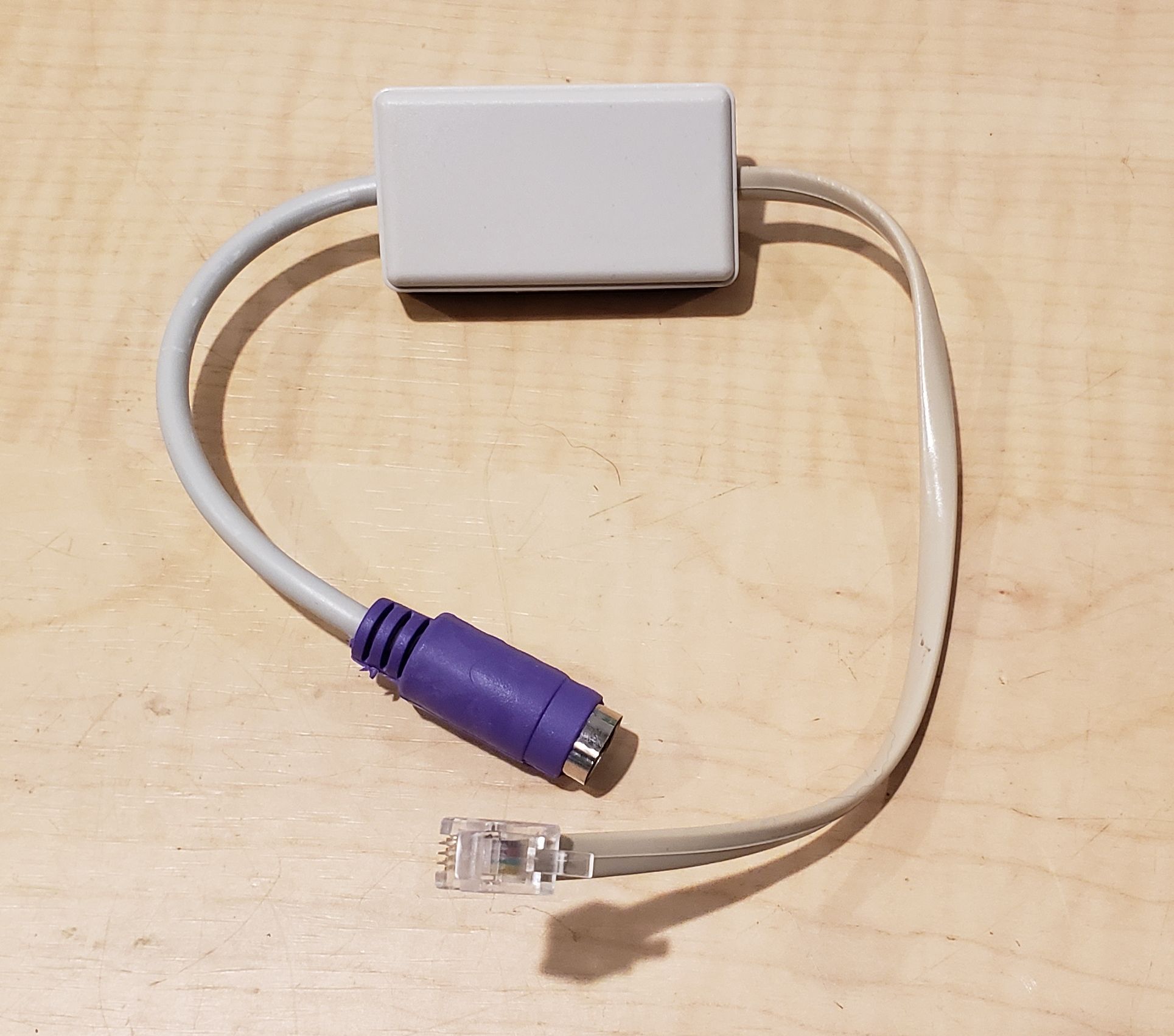 PS/2 to Macintosh RJ11