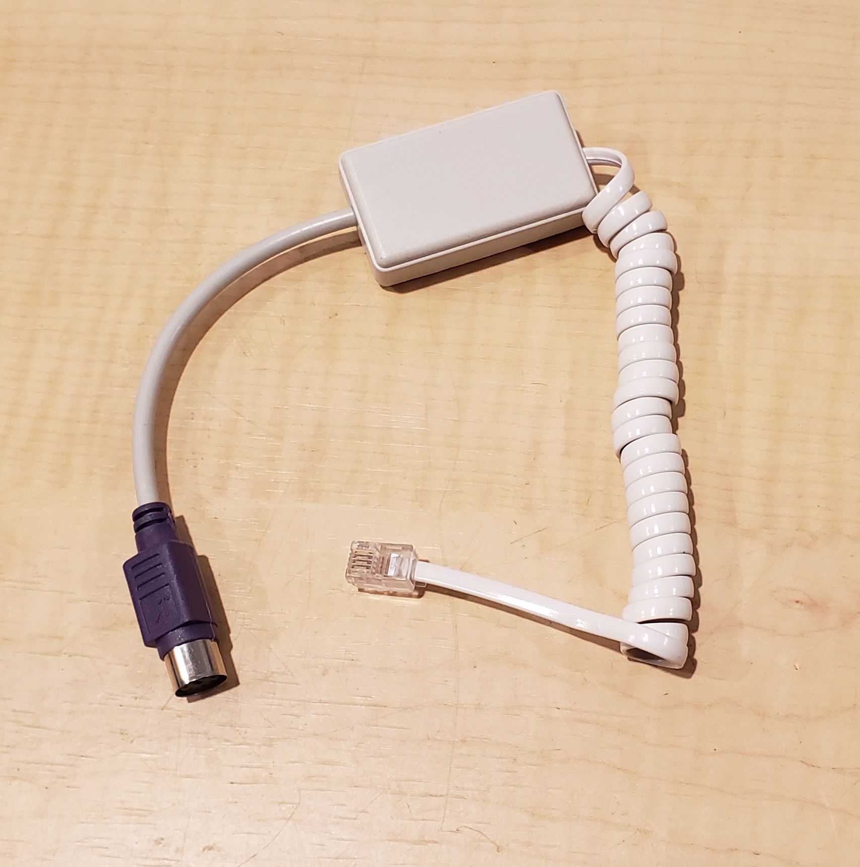 PS/2 to Macintosh RJ11