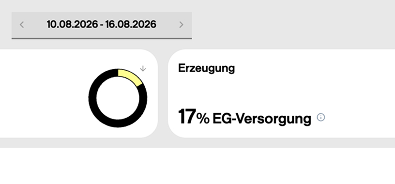 Zwei Kolleg:innen, die sich einen Bildschirm teilen und lächeln.