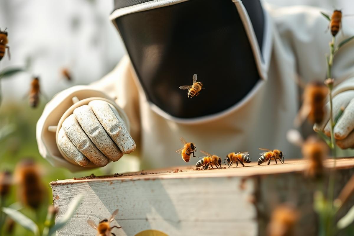Professional image illustrating Essential Equipment for Bee Keeping