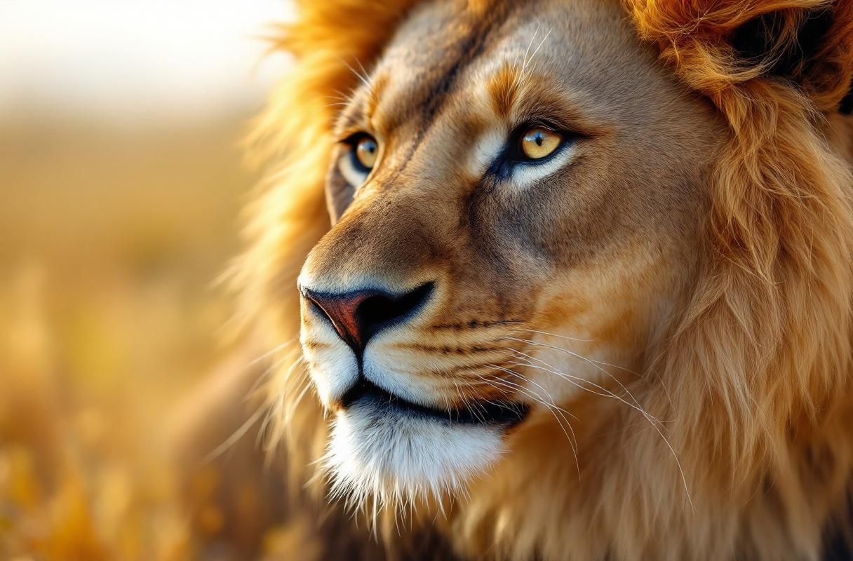 Professional image illustrating The Importance of Lions in Ecosystems and Biodiversity