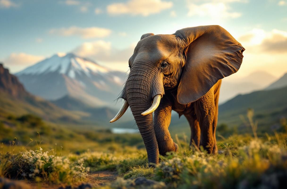 Professional image illustrating Top 10 African Animals You Must See While Climbing Kilimanjaro