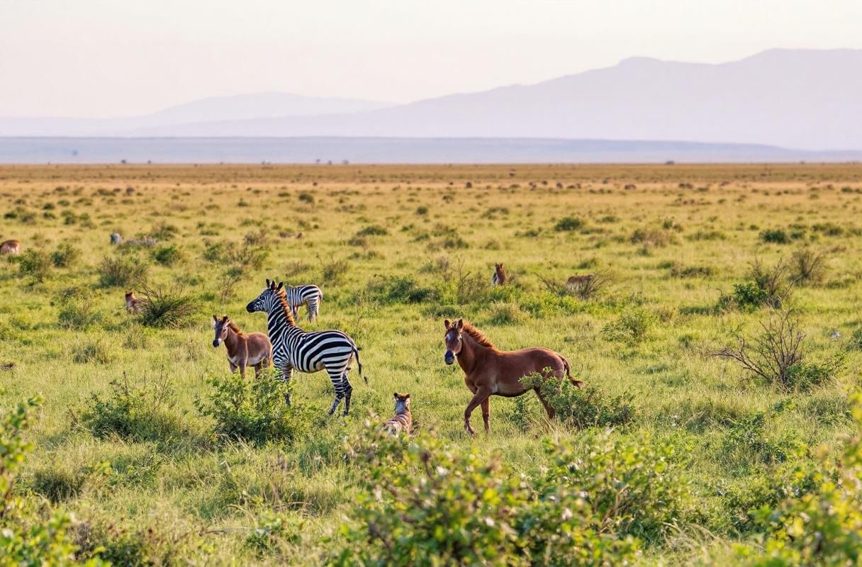 Professional image illustrating The Serengeti National Park: A Wildlife Wonderland