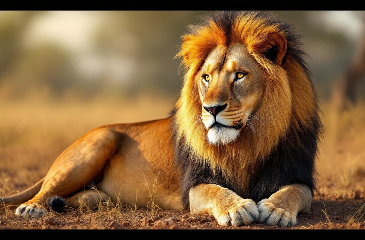 Professional image illustrating 2. The Iconic African Lion