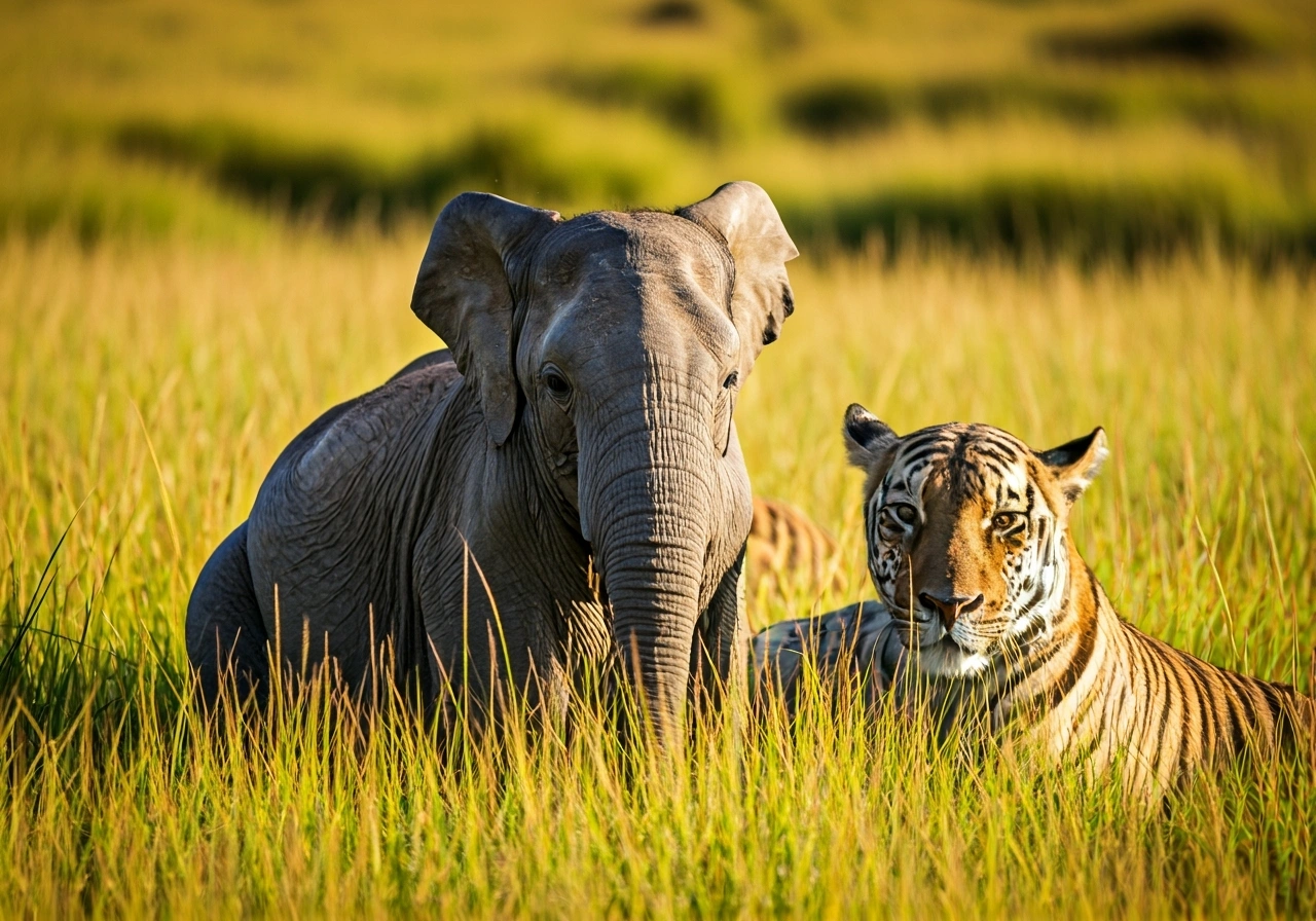Professional image illustrating Top 10 African Animals You Must See While Climbing Kilimanjaro