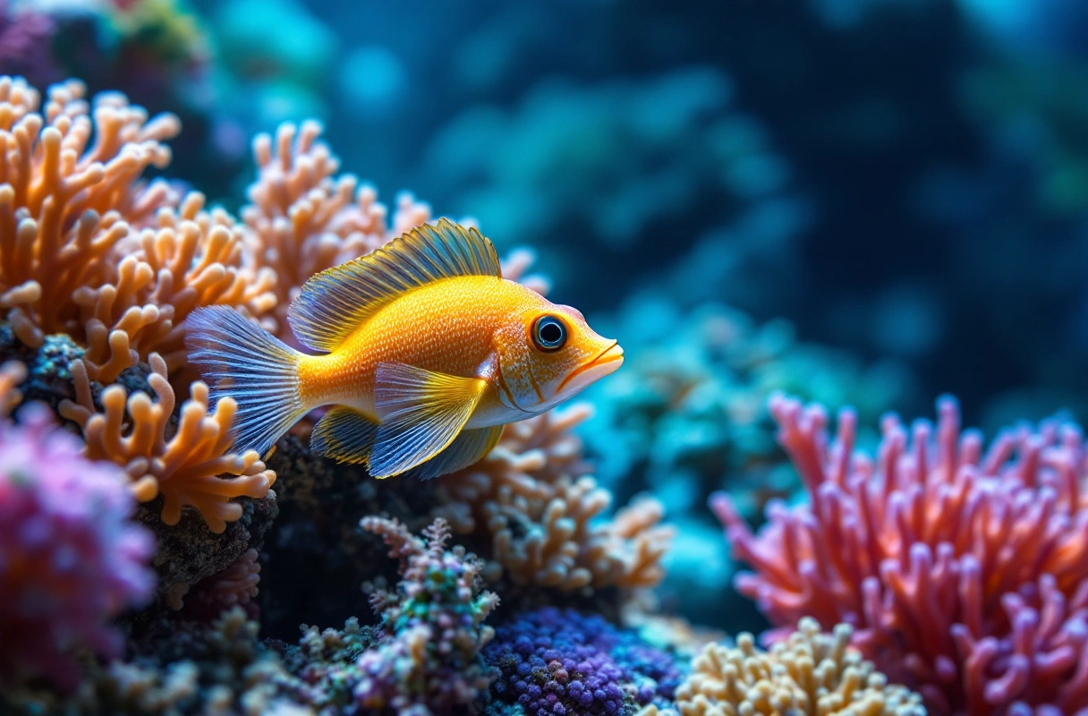 Professional image illustrating Exploring the Colorful World of Coral Reef Sea Life