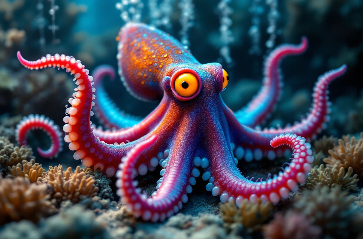 Professional image illustrating 3. The Dumbo Octopus