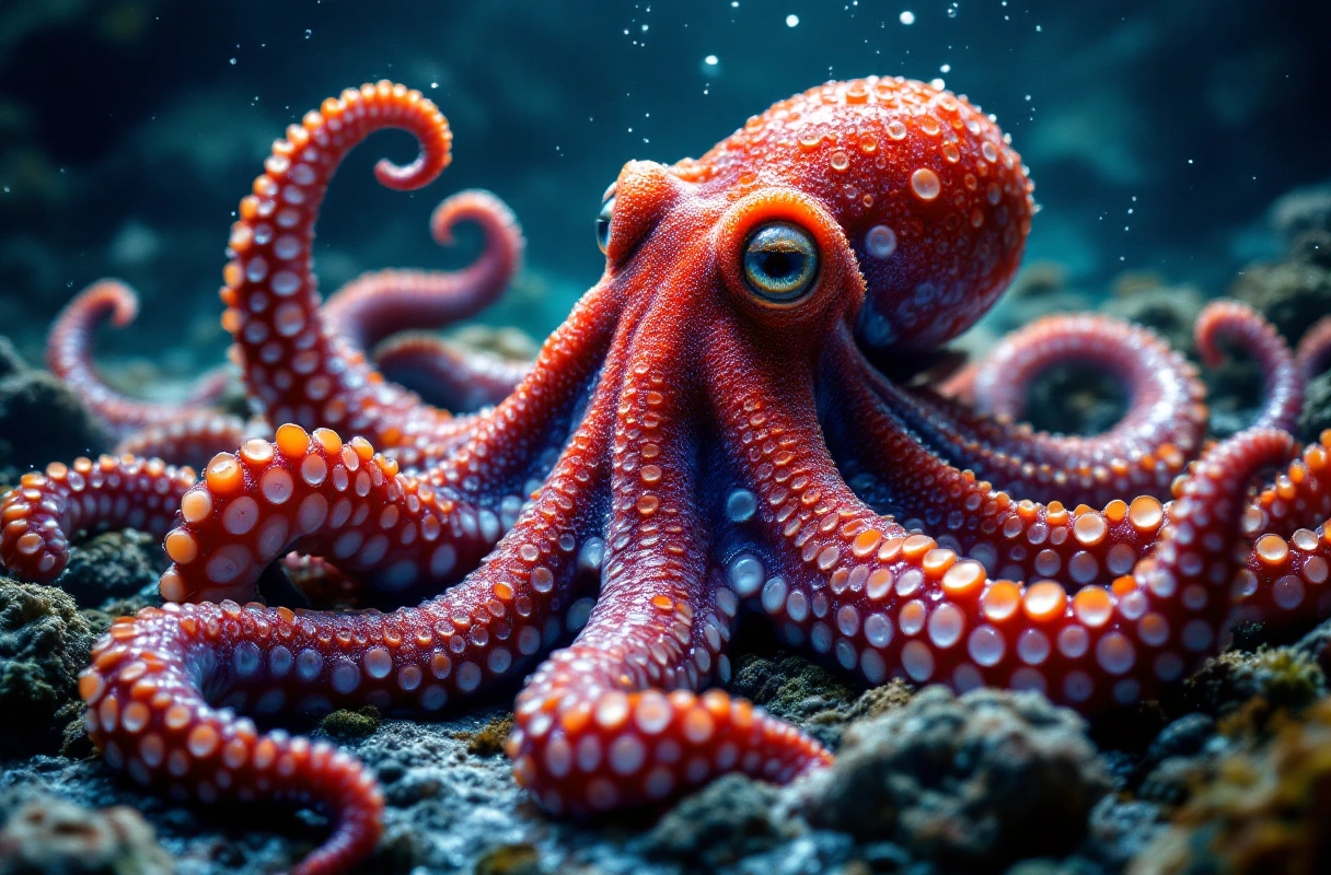 Professional image illustrating 3. Giant Pacific Octopus