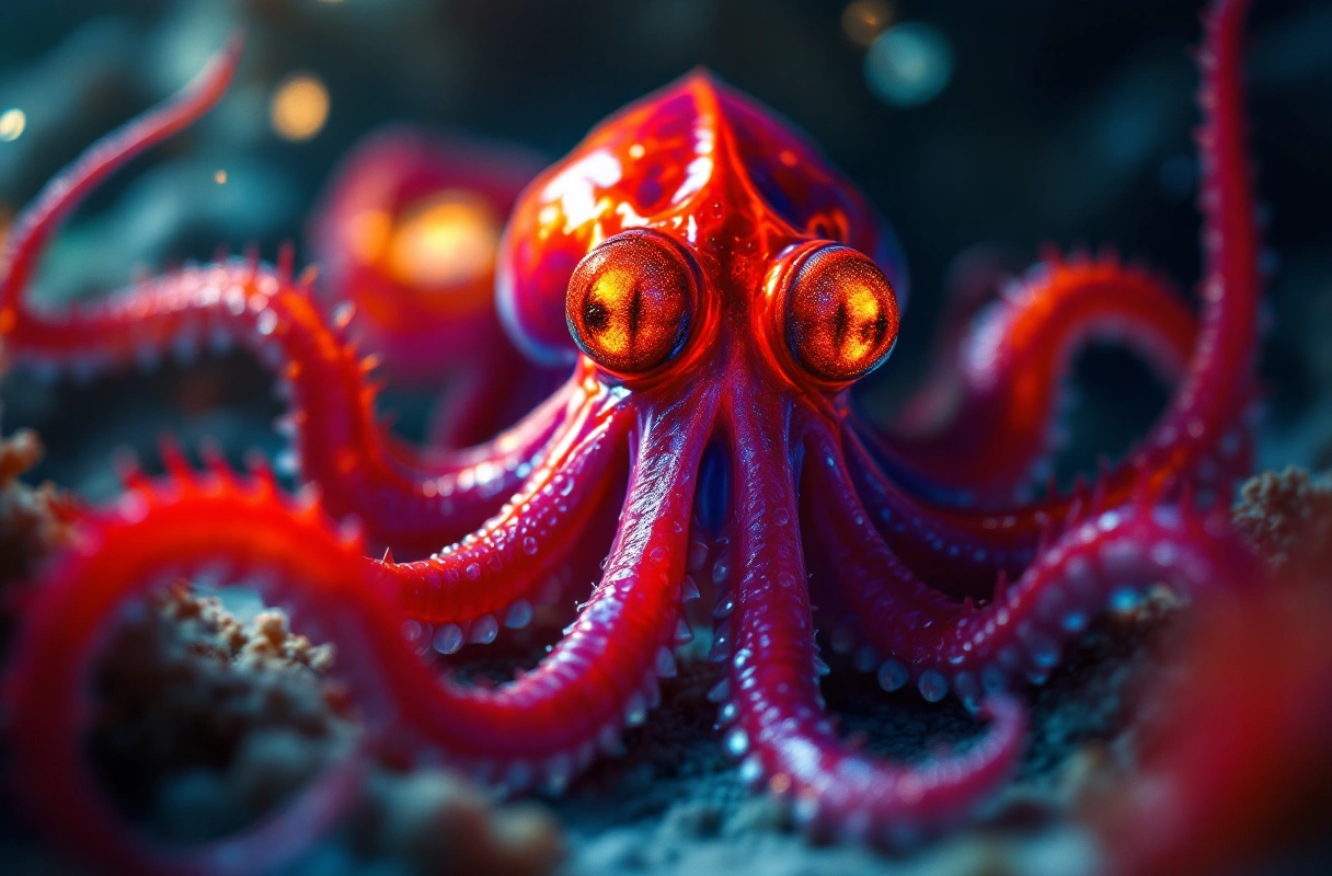 Professional image illustrating 3. Vampire Squid