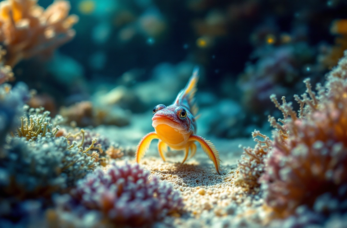 Professional image illustrating How Sea Creatures Adapt to Their Environment
