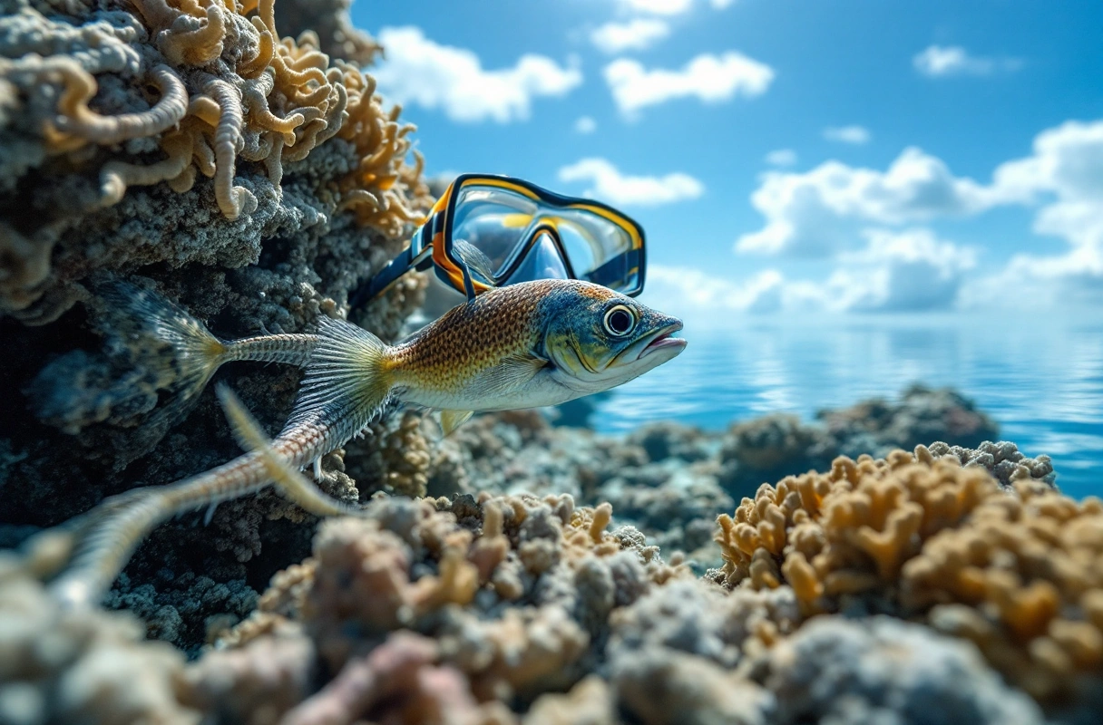 Professional image illustrating Understanding the Basics of Snorkeling and Marine Life