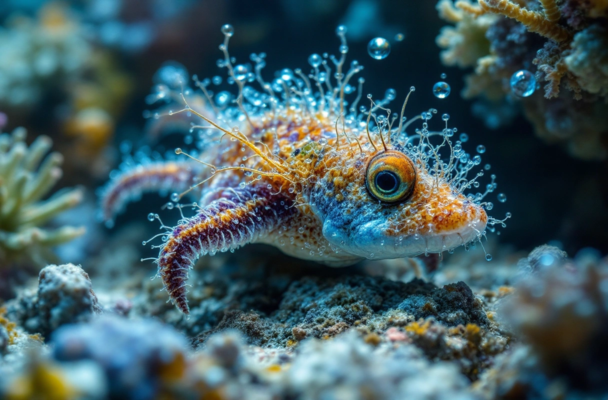 Professional image illustrating How Sea Creatures Adapt to Their Environment