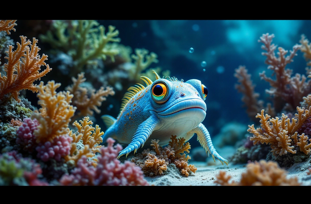 Professional image illustrating How Sea Creatures Adapt to Their Environment