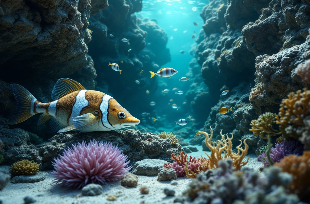 Professional image illustrating How Sea Creatures Adapt to Their Environment