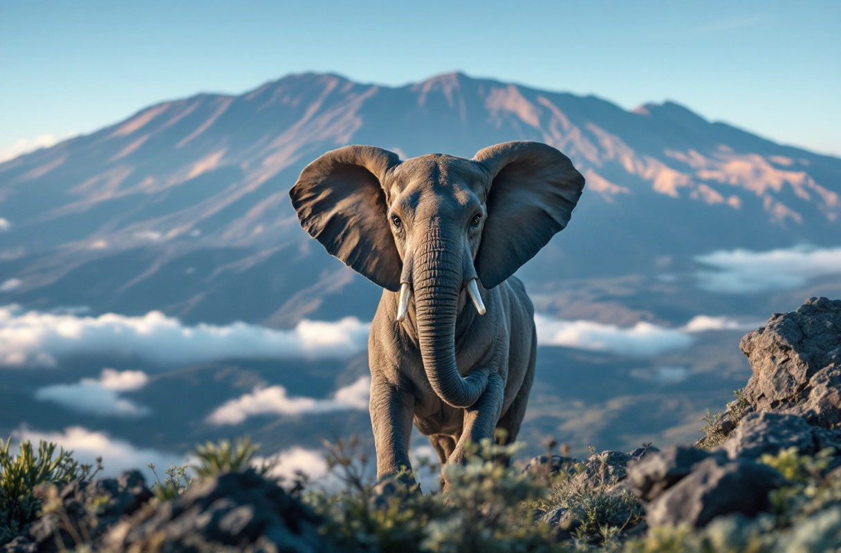 Professional image illustrating The Rich Biodiversity of Kilimanjaro