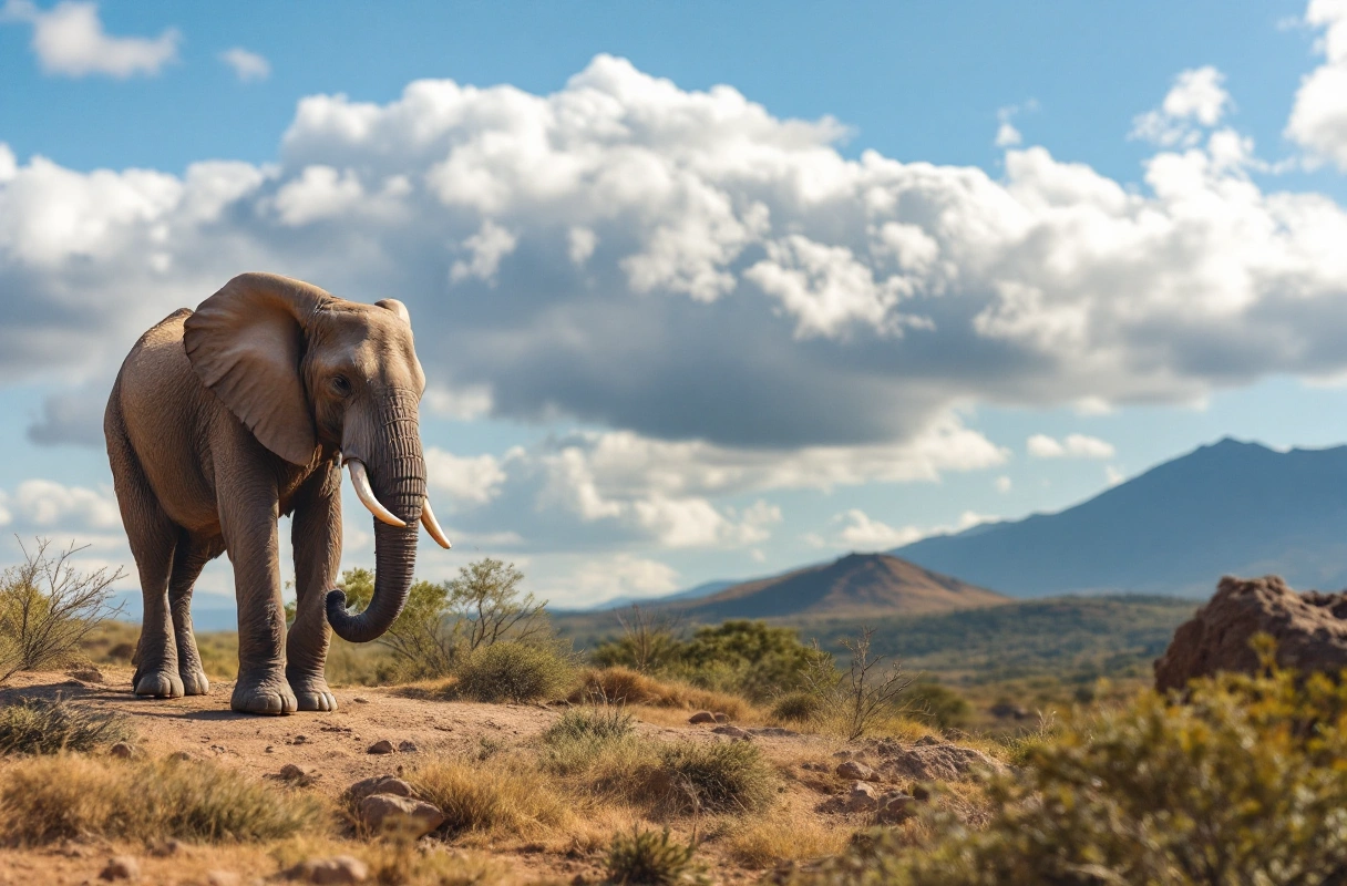 Professional image illustrating Tips for Spotting African Animals on Kilimanjaro
