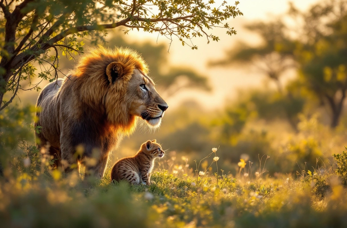 Professional image illustrating The Best Times of Year to See Wildlife in Africa