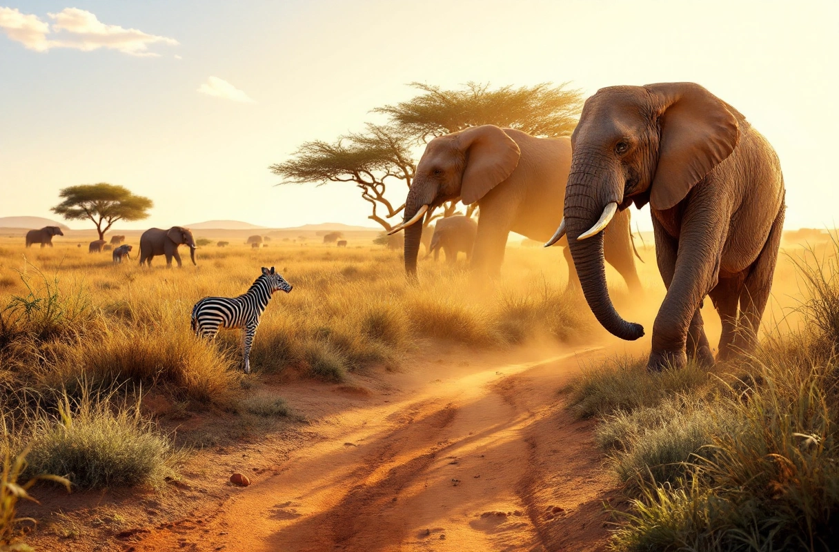 Professional image illustrating The Role of Eco-Tourism in Wildlife Conservation