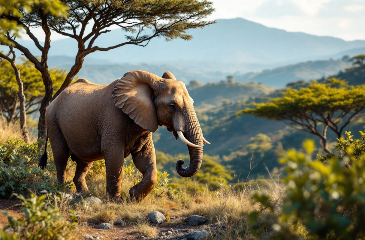 Professional image illustrating Top 10 African Animals You Must See While Climbing Kilimanjaro