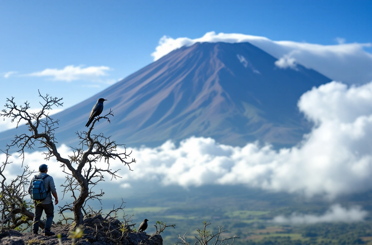 Professional image illustrating Understanding Kilimanjaro's Birdwatching Appeal