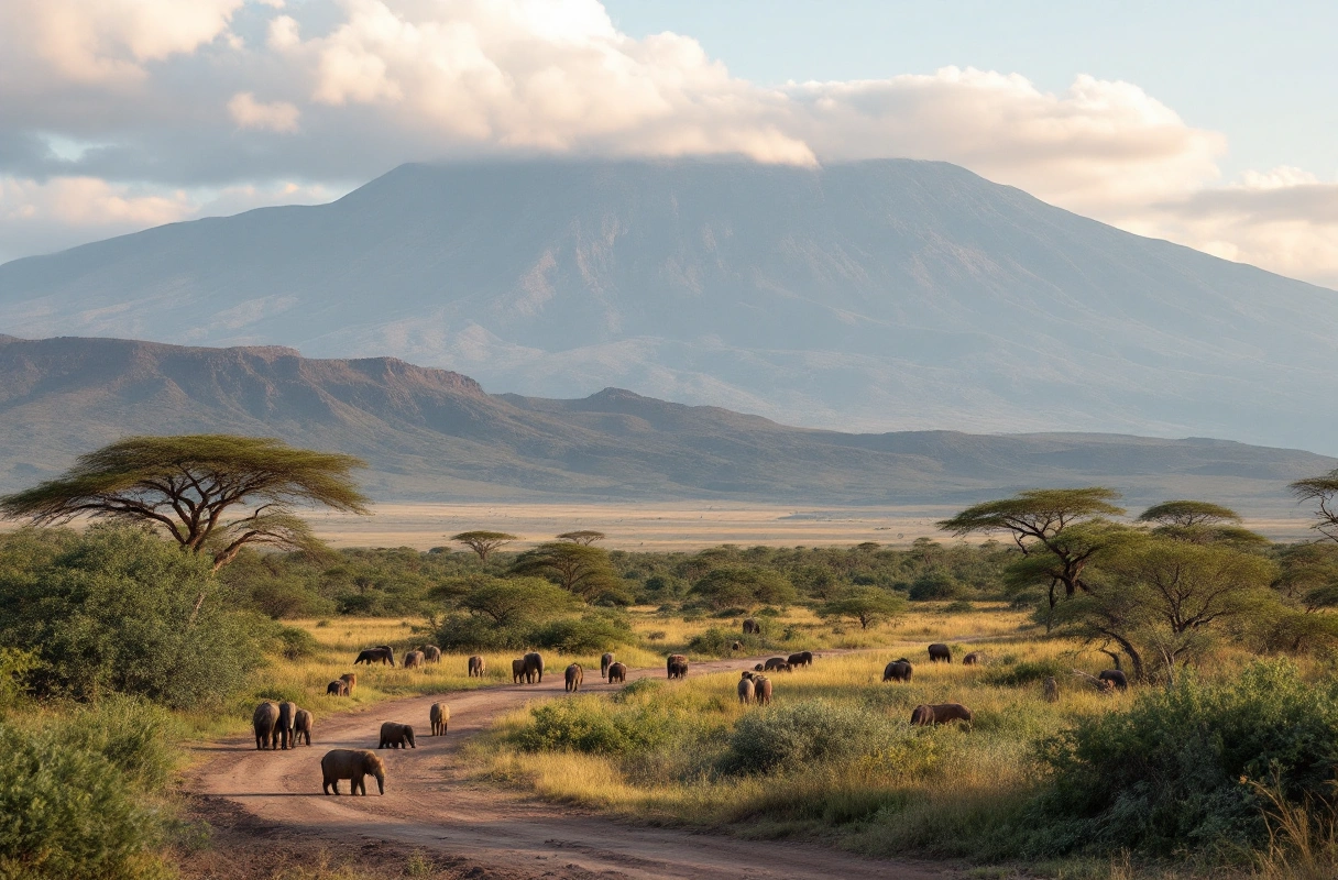 Professional image illustrating Unique African Animals to Spot Around Kilimanjaro