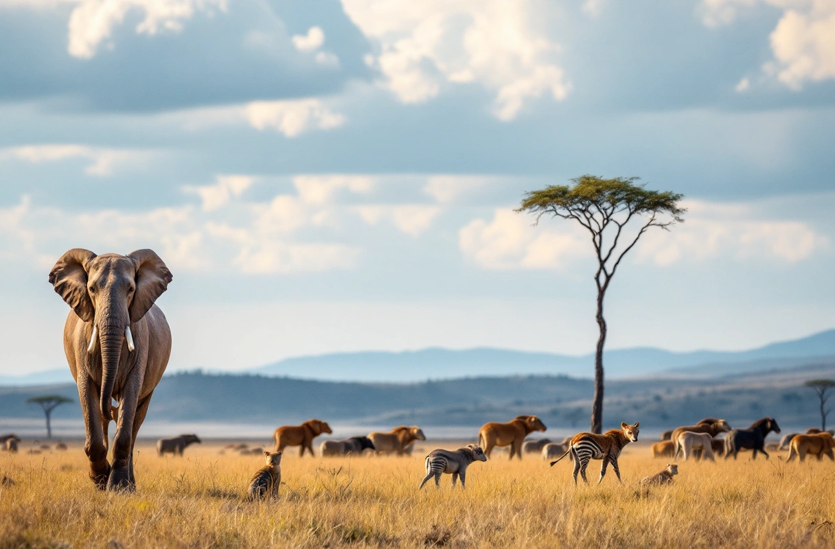 Explore Seasonal Migration Patterns of African Animals
