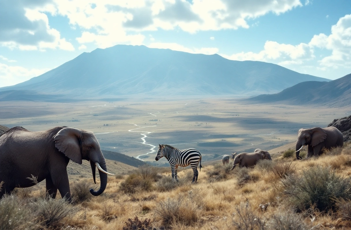 Professional image illustrating Top 10 African Animals You Must See While Climbing Kilimanjaro