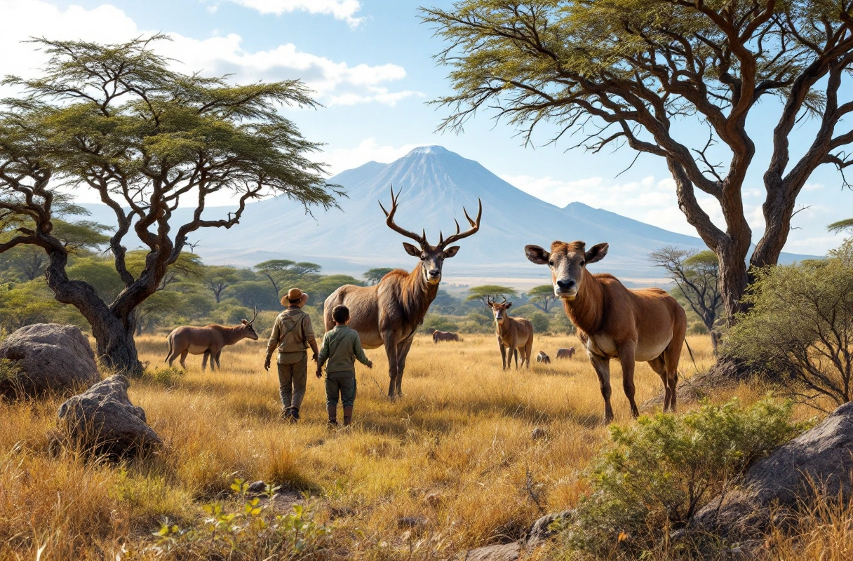Professional image illustrating The Importance of Kilimanjaro Wildlife