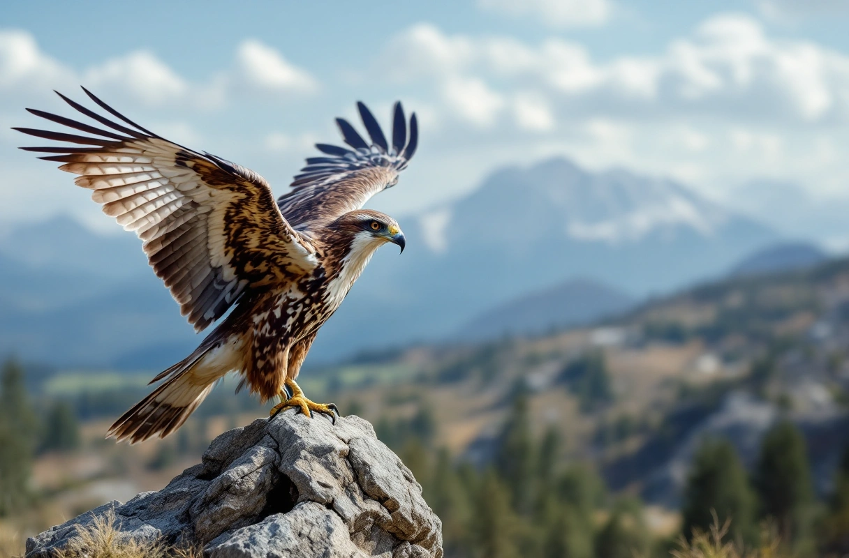 Professional image illustrating Understanding Raptor Migration Patterns