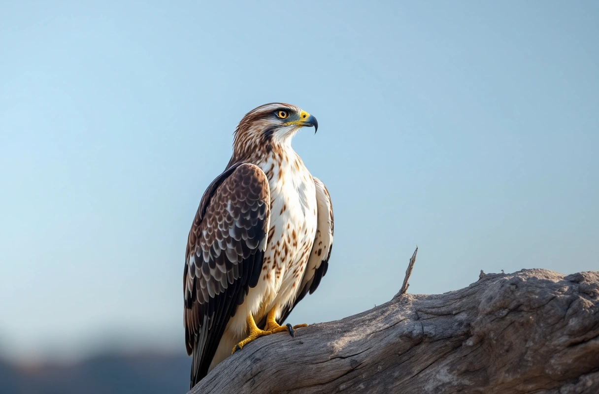 Professional image illustrating Key Identification Features of Raptors