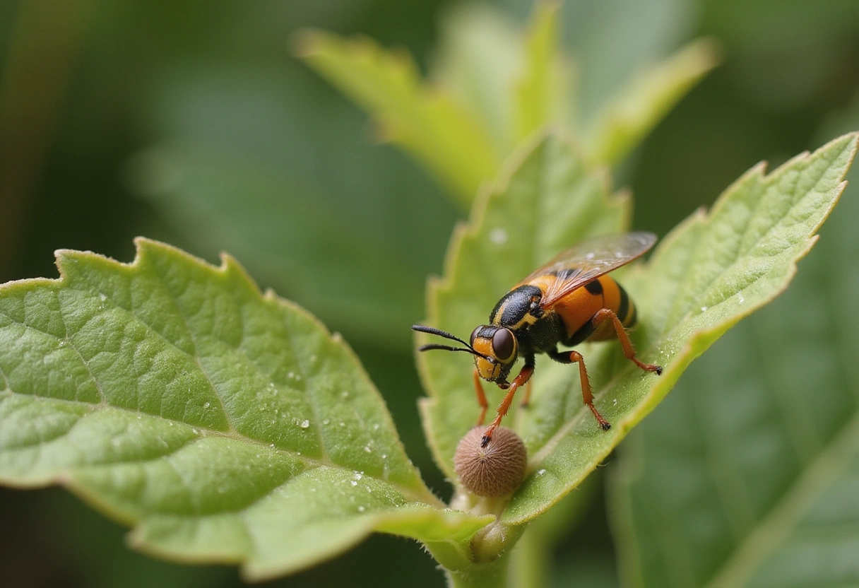 Professional image illustrating The Role of Environmental Factors in Insect Behavior