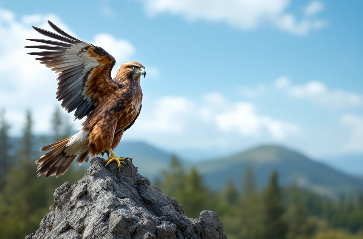Professional image illustrating The Role of Birds of Prey in Ecosystem Balance