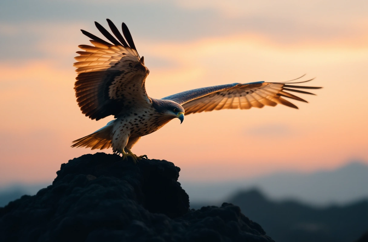 Professional image illustrating Birds of Prey Conservation Efforts