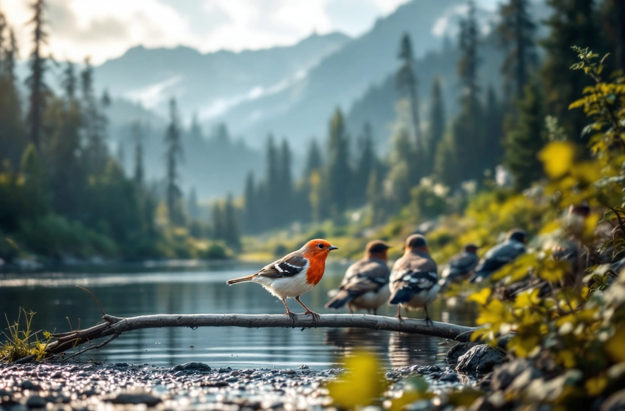 Professional image illustrating Common Misconceptions About Bird Migration